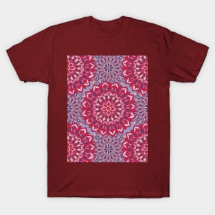 Flower Mandala Viva Magenta T-Shirt